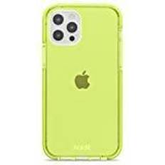 Holdit Apple iPhone 12 Mobilskal Holdit iPhone 12/12Pro Seethru Case Mobilskal Acid Green