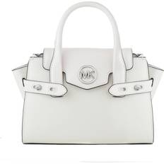 Michael Kors Vita Väskor Michael Kors Women's Handbag 35S2SNMS5L-OPTIC-WHITE White (22 x 16 x 10 cm)