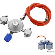 Cadac Gasregulatorer Cadac Dual-Power-Pak Adapter 2 Gaskartuschen 30mbar inkl....