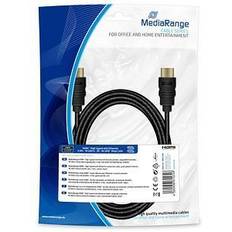 MediaRange HDMI-kablar MediaRange HDMI-kabel High Speed 18 Gb/s