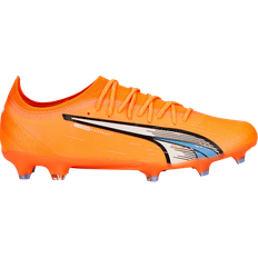 Puma Orange Fotbollsskor Puma Ultra Ultimate FG/AG W - Ultra Orange/White/Blue Glimmer