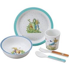 Petit Jour Peter Rabbit Blue Set Of 5 Pieces - With Gift Box Multicolored