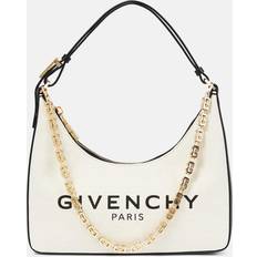 Givenchy Guld Väskor Givenchy 'Moon Cut' Small Shoulder Bag Cream U