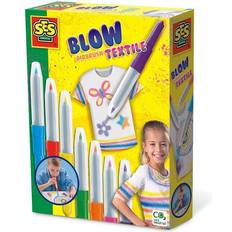 SES Creative Markers SES Creative Blow Pens Airbrush Textile (S00281)
