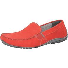 Sioux Herr Tofflor & Sandaler Sioux Slipper Carulio-707 Rot 1013013316