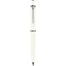 Pelikan Kulspetspenna Classic 205, vit, högkvalitativ tryckkulspetspenna i presentfodral, 971929