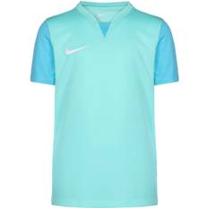 Nike Kortärmad fotboll Jersey Y Nk Df Trophy V JSY Ss, Hyper Turq/Klorin blå/vit, DR0942-354