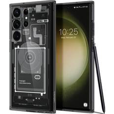 Spigen Samsung Galaxy S23 Ultra Mobilfodral Spigen Ultra Hybrid Zero One Case for Galaxy S23 Ultra