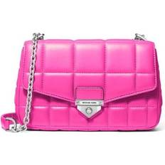 Michael Kors SoHo Large Quilted Leather Shoulder Bag - Pink