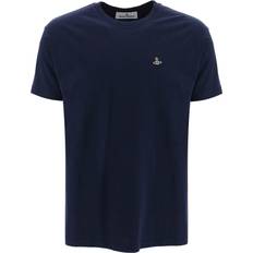 Vivienne Westwood Dam T-shirts & Linnen Vivienne Westwood Classic T-shirt Multicolour Orb - Workwear Blue