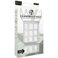 W7 Glamorous Nails Salon Professional False Nails At Glue Adhesive Included Shape