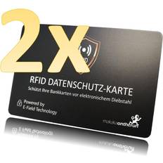 Nos RFID NFC blockeringskort, checkkortsformat ISO