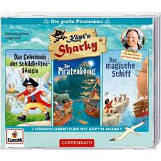 Coppenrath Käpt'n Sharky Die große Piratenbox CD