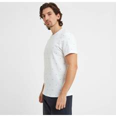 Tog24 Herr T-shirts & Linnen Tog24 Tapton Mens T-Shirt Optic White