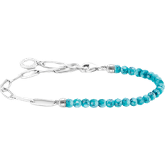 Thomas Sabo Charm Bracelet - Silver/Turquoise