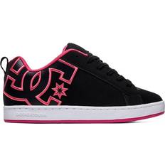 DC Shoes Court Graffik Shoes W - Black/Pink Stencil