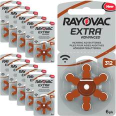 Batterier Batterier & Laddbart Rayovac Extra Advanced 312 60-pack