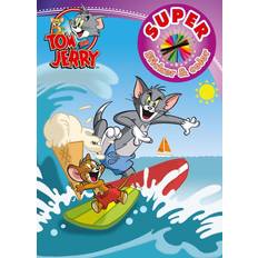 Tom & Jerry målarbok med klistermärken