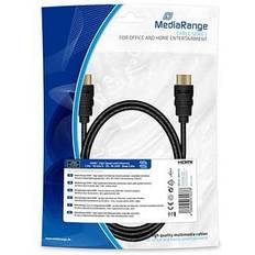 MediaRange HDMI-kablar MediaRange MRCS195 HDMI-anslutningskabel 1m