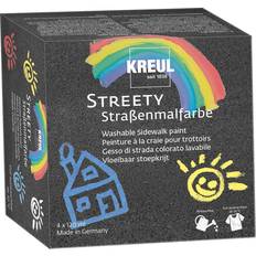 Kreul Textilfärg Kreul Straßenmalfarbe STREETY, 120 ml, Starter Set