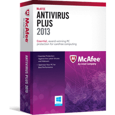 McAfee Kontorsprogram McAfee Antivirus 2013 Plus