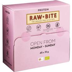 RawBite Bars RawBite Organic Fruit & Nut Bite Protein Snackbox 45 st