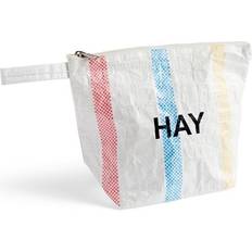 Hay Candy Stripe Wash Bag M Dam Stl. Necessärer