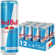 Red Bull Sockerfritt Matvaror Red Bull 12x Energidryck, 473 ml