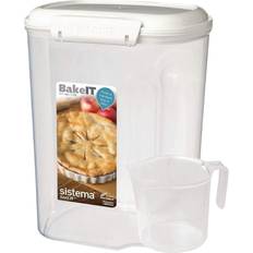 Läcksäkra/Stapelbara - Plast Köksbehållare Sistema Bake It Köksbehållare 3.25L