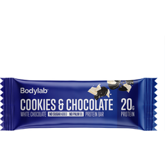 Bodylab Bars Bodylab Cookies & White Chocolate 55g 1 st