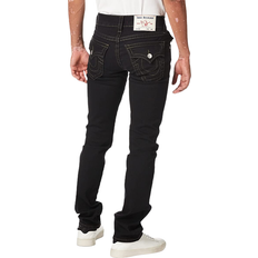 True Religion Herr - Parkasar Byxor & Shorts True Religion Men's Ricky Big T Stitch Straight Jeans - Black