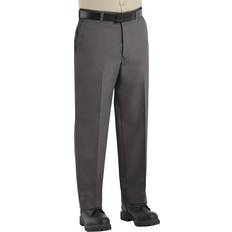 Red Kap Men's Wrinkle-Free Work Pants, Charcoal, x 30L