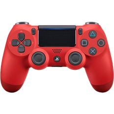 PlayStation 4 - Trådlös - Vibration Handkontroller Sony DualShock 4 V2 Controller Magma Red