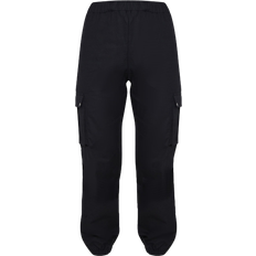 PrettyLittleThing Pocket Detail Cargo Trouser - Black