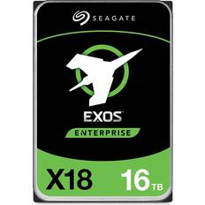 Hårddiskar Seagate Exos X18 ST16000NM000J 256MB 16TB