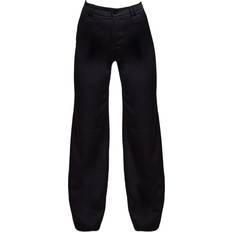 8 - Dam - Kostymbyxor PrettyLittleThing Woven Double Belt Loop Suit Trousers - Black