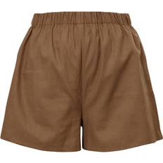 PrettyLittleThing Dam - W28 Byxor & Shorts PrettyLittleThing Woven Elastic Waist Floaty Shorts - Khaki