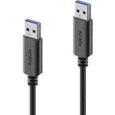 PureLink USB-kabel Kablar PureLink USB-A USB-A-kabel, USB 3,1 Gen GB/s dataöverföring, 0,50