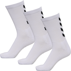 Hummel Herr - Sportstrumpor / Träningsstrumpor Underkläder Hummel Fundamental Sock 3-pack - White