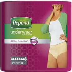 Depend Intimhygien & Mensskydd Depend Underwear Female Small/Medium 10 Pants