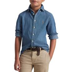 Skjortor Barnkläder Polo Ralph Lauren Junior Cotton Denim Shirt