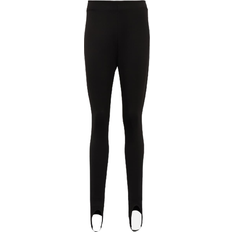 Polyamid Leggings Balmain Stirrup Cotton-Blend Leggings - Black