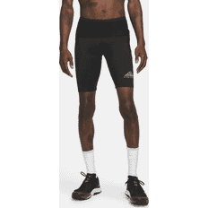 Herr - M - Vita Byxor & Shorts Nike Black Trail Lava Loops Shorts