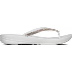 Fitflop Tofflor & Sandaler Fitflop Iqushion Sparkle W - Urban White