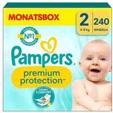 Pampers Barn- & Babytillbehör Pampers Premium Protection Size 2 4-8kg 240pcs