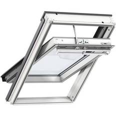 Velux Fjärrstyrt Pivåhängt Aluminium, Trä Vridfönster 3-glasfönster