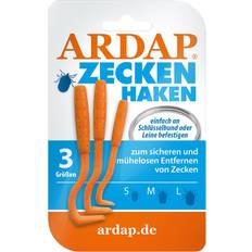 Ardap Zeckenzange Zeckenhaken 3er Pack