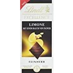 Lindt Choklad Lindt Excellence Limone-Ingwer, 10er Pack