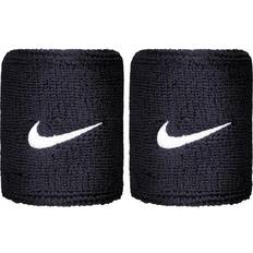 Herr Svettband Nike Swoosh Wristband 2-pack - Obsidian/White