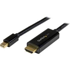 DisplayPort-kablar - High Speed (4K) StarTech HDMI 1.4 - Mini DisplayPort M-M 1m
